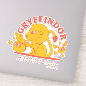 HARRY_POTTER™___Cute_GRYFFINDOR™_Hogwarts_School_Sticker_1 HARRY POTTER™ Cute GRYFFINDOR™ Hogwarts School Sticker