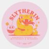 HARRY_POTTER™___Cute_SLYTHERIN™_Hogwarts_School_Classic_Round_Sticker_1 HARRY POTTER™ Cute SLYTHERIN™ Hogwarts School Classic Round Sticker