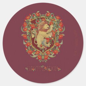 HARRY POTTER™ GRYFFINDOR™ Crest Classic Round Sticker