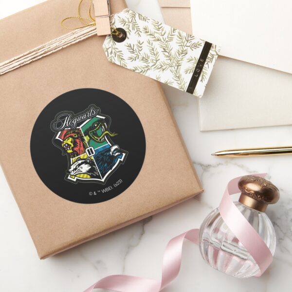 HARRY_POTTER™___HOGWARTS™_Athletic_Badge_Classic_Round_Sticker_5 HARRY POTTER™ HOGWARTS™ Athletic Badge Classic Round Sticker