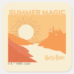 HARRY_POTTER™___HOGWARTS™_Summer_Magic_Square_Sticker_1 HARRY POTTER™ HOGWARTS™ Summer Magic Square Sticker