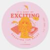 HARRY_POTTER™___Hermione_Granger_It's_Exciting_Classic_Round_Sticker_1 HARRY POTTER™ Hermione Granger Its Exciting Classic Round Sticker