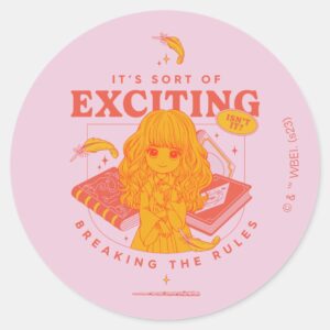 HARRY POTTER™ Hermione Granger Its Exciting Classic Round Sticker
