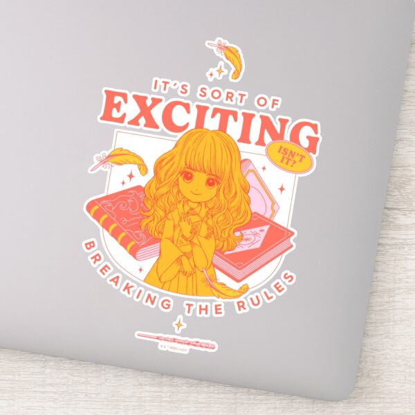 HARRY_POTTER™___Hermione_Granger_It's_Exciting_Sticker_1 HARRY POTTER™ Hermione Granger Its Exciting Sticker