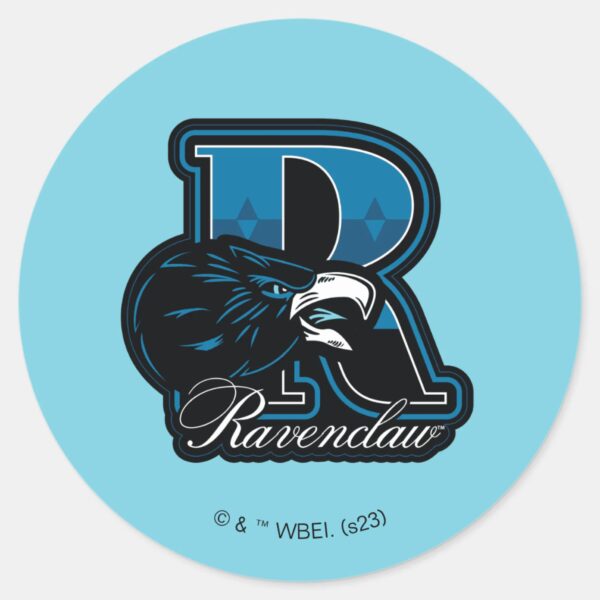 HARRY_POTTER™___RAVENCLAW™_Athletic_Badge_Classic_Round_Sticker_1 HARRY POTTER™ RAVENCLAW™ Athletic Badge Classic Round Sticker