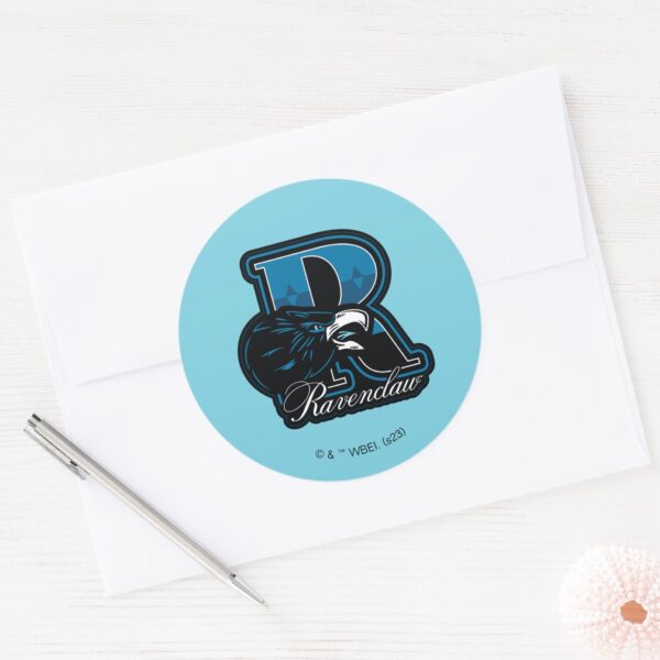 HARRY_POTTER™___RAVENCLAW™_Athletic_Badge_Classic_Round_Sticker_3 HARRY POTTER™ RAVENCLAW™ Athletic Badge Classic Round Sticker