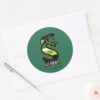HARRY_POTTER™___SLYTHERIN™_Athletic_Badge_Classic_Round_Sticker_3 HARRY POTTER™ SLYTHERIN™ Athletic Badge Classic Round Sticker