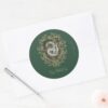 HARRY_POTTER™___SLYTHERIN™_Crest_Classic_Round_Sticker_3 HARRY POTTER™ SLYTHERIN™ Crest Classic Round Sticker