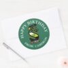 HARRY_POTTER™___SLYTHERIN™_Happy_Birthday_Classic_Round_Sticker_3 HARRY POTTER™ SLYTHERIN™ Happy Birthday Classic Round Sticker