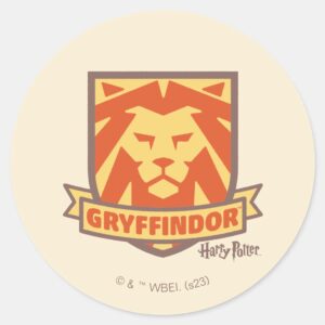 HARRY POTTER™ Summer Magic GRYFFINDOR™ Crest Classic Round Sticker