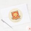 HARRY_POTTER™___Summer_Magic_GRYFFINDOR™_Crest_Classic_Round_Sticker_3 HARRY POTTER™ Summer Magic GRYFFINDOR™ Crest Classic Round Sticker