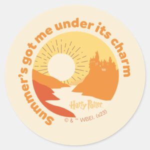 HARRY POTTER™ Summer Magic HOGWARTS™ Castle Classic Round Sticker