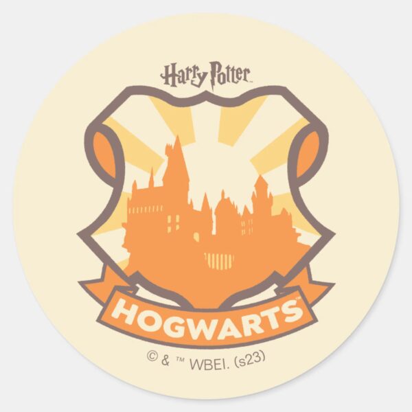 HARRY POTTER™ Summer Magic HOGWARTS™ Crest Classic Round Sticker