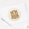 HARRY_POTTER™___Summer_Magic_HUFFLEPUFF™_Crest_Classic_Round_Sticker_3 HARRY POTTER™ Summer Magic HUFFLEPUFF™ Crest Classic Round Sticker
