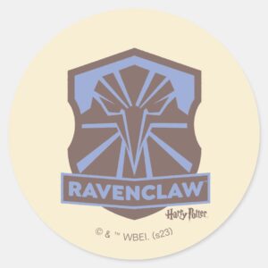 HARRY POTTER™ Summer Magic RAVENCLAW™ Crest Classic Round Sticker