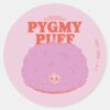 HARRY_POTTER™___Weasley's_Wizard_Pygmy_Puff_Classic_Round_Sticker_1 HARRY POTTER™ Weasleys Wizard Pygmy Puff Classic Round Sticker