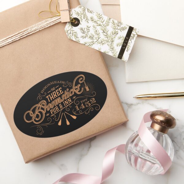 HOGSMEADE™_THE_THREE_BROOMSTICKS™_Pub_&_Inn_Oval_Sticker_5 HOGSMEADE™ THE THREE BROOMSTICKS™ Pub Inn Oval Sticker