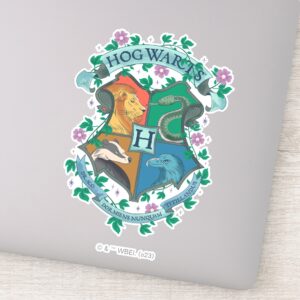 HOGWARTS™ Floral Crest Sticker