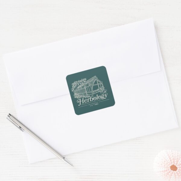 HOGWARTS™_Herbology_Greenhouse_Square_Sticker_3 HOGWARTS™ Herbology Greenhouse Square Sticker