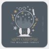 HOGWARTS™_Snow_Globe___Happy_Christmas_Square_Sticker_1 HOGWARTS™ Snow Globe Happy Christmas Square Sticker