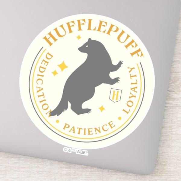 HUFFLEPUFF™_Badger_House_Pride_Badge_Sticker_1 HUFFLEPUFF™ Badger House Pride Badge Sticker