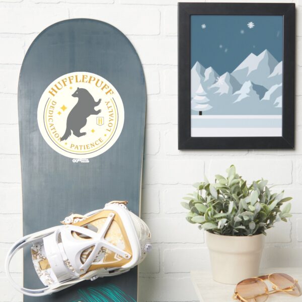 HUFFLEPUFF™_Badger_House_Pride_Badge_Sticker_7 HUFFLEPUFF™ Badger House Pride Badge Sticker