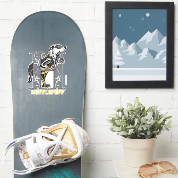 HUFFLEPUFF™_Crosshatched_Emblem_Sticker_7 HUFFLEPUFF™ Crosshatched Emblem Sticker