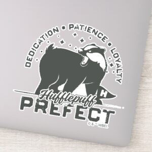 HUFFLEPUFF™ Prefect Badge Sticker