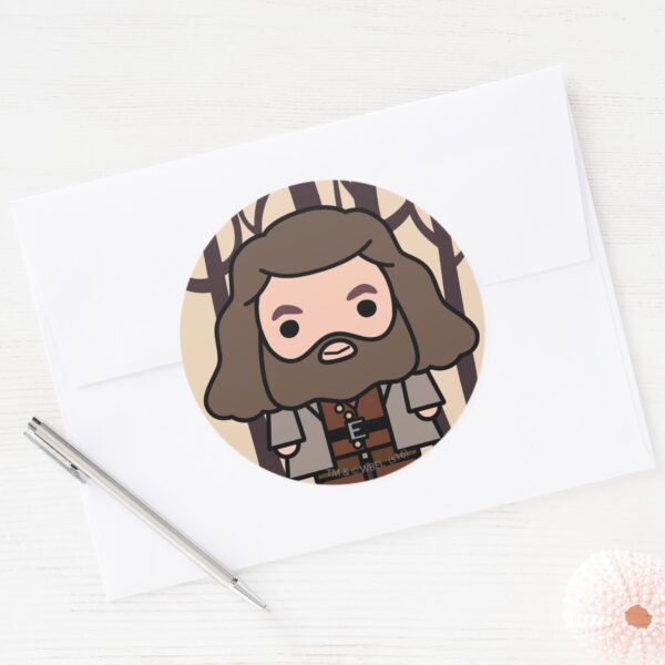Hagrid_Cartoon_Character_Art_Classic_Round_Sticker_3 Hagrid Cartoon Character Art Classic Round Sticker