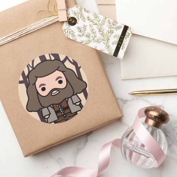 Hagrid_Cartoon_Character_Art_Classic_Round_Sticker_5 Hagrid Cartoon Character Art Classic Round Sticker
