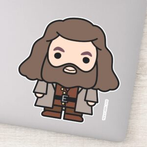Hagrid Cartoon Character Art Sticker
