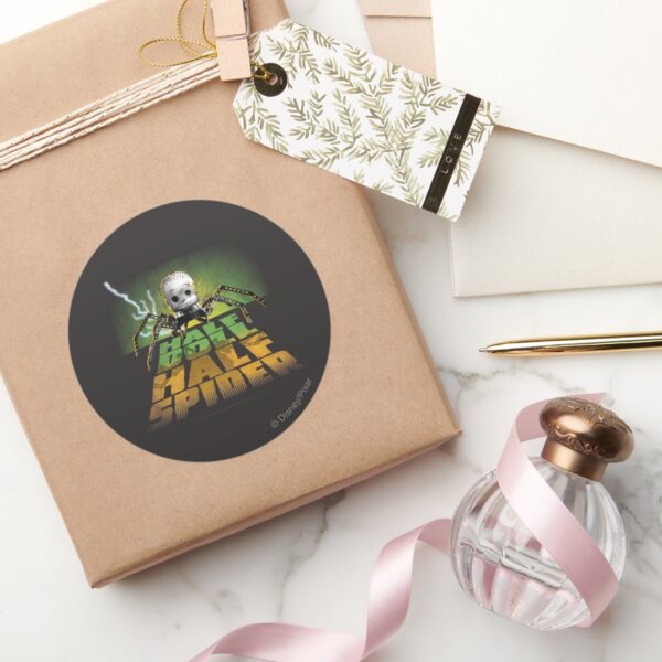 Half_Doll_Half_Spider_Classic_Round_Sticker_5 Half Doll Half Spider Classic Round Sticker