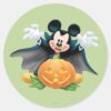 Halloween_Mickey_Mouse_1_Classic_Round_Sticker_1 Halloween Mickey Mouse 1 Classic Round Sticker