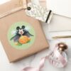Halloween_Mickey_Mouse_1_Classic_Round_Sticker_5 Halloween Mickey Mouse 1 Classic Round Sticker