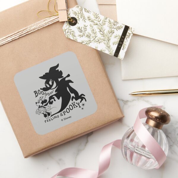 Halloween_Minnie_-_Boo!_Feeling_Spooky_Square_Sticker_5 Halloween Minnie Boo Feeling Spooky Square Sticker