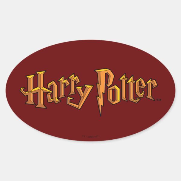 Hand_Drawn_Harry_Potter_Logo_Oval_Sticker_1 Hand Drawn Harry Potter Logo Oval Sticker