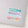 Happiness Is Watching FRIENDS™ Again Again Sticker