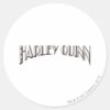 Harley_Quinn_-_Logo_Classic_Round_Sticker_1 Harley Quinn Logo Classic Round Sticker
