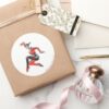 Harley_Quinn_1_Classic_Round_Sticker_5 Harley Quinn 1 Classic Round Sticker