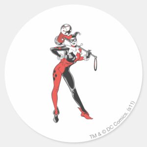 Harley Quinn 4 Classic Round Sticker