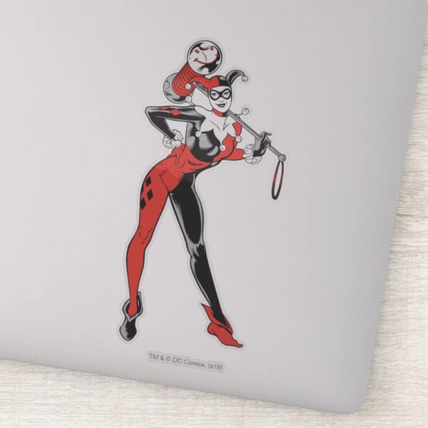 Harley_Quinn_With_Mallet_Sticker_1 Harley Quinn With Mallet Sticker