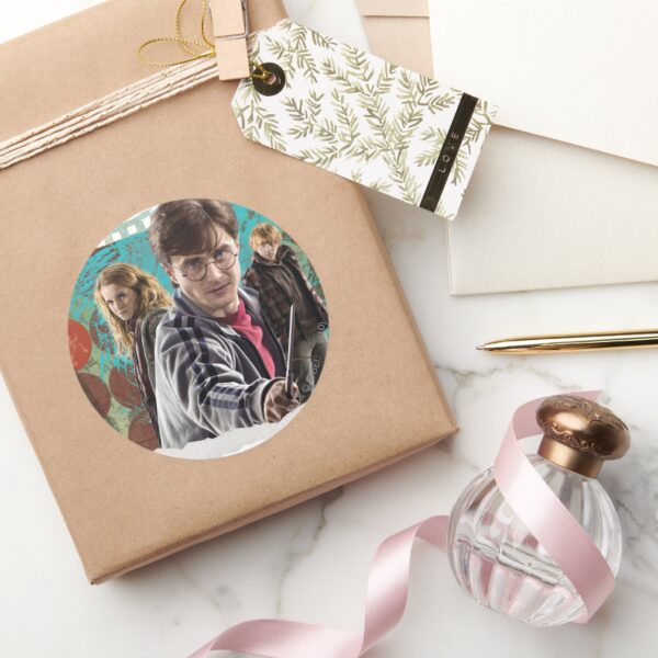 Harry,_Hermione,_and_Ron_1_Classic_Round_Sticker_5 Harry Hermione And Ron 1 Classic Round Sticker