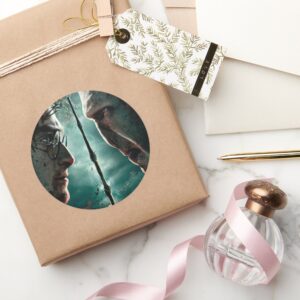 Harry Potter 7 Part 2 Harry Vs. Voldemort Classic Round Sticker