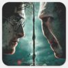 Harry Potter 7 Part 2 Harry Vs. Voldemort Square Sticker