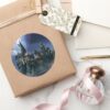 Harry_Potter_Castle___Moonlit_Hogwarts_Classic_Round_Sticker_5 Harry Potter Castle Moonlit Hogwarts Classic Round Sticker