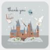 Harry_Potter_Hogwarts_Castle_Baby_Shower_Thank_You_Square_Sticker_1 Harry Potter Hogwarts Castle Baby Shower Thank You Square Sticker