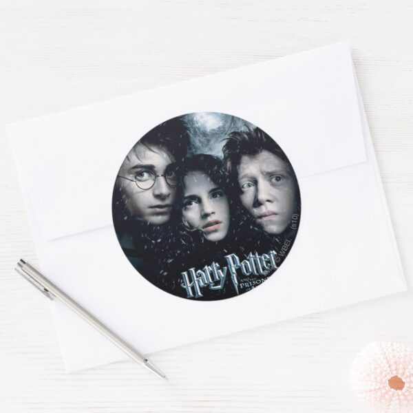 Harry_Potter_Movie_Poster_Classic_Round_Sticker_3 Harry Potter Movie Poster Classic Round Sticker