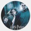Harry_Potter_Ron_Hermione_In_Forest_Classic_Round_Sticker_1 Harry Potter Ron Hermione In Forest Classic Round Sticker