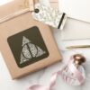 Harry_Potter_Spell___DEATHLY_HALLOWS_Typography_Gr_Square_Sticker_5 Harry Potter Spell DEATHLY HALLOWS Typography Gr Square Sticker