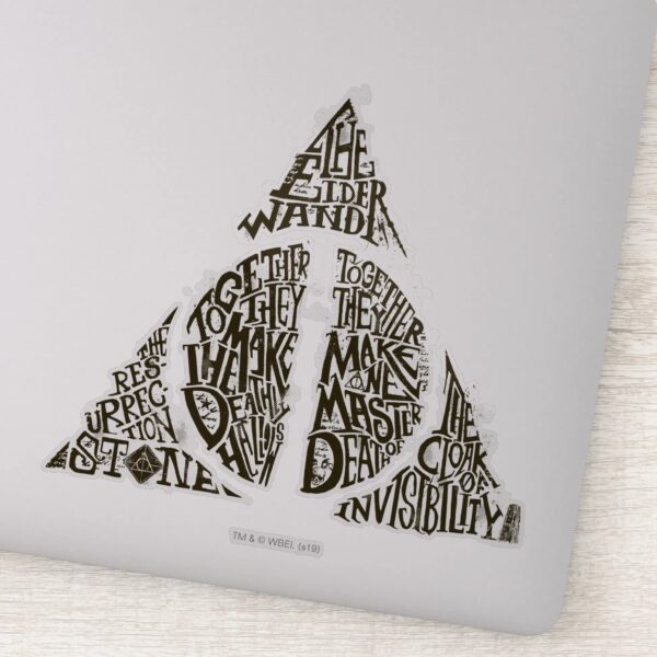 Harry_Potter_Spell___DEATHLY_HALLOWS_Typography_Gr_Sticker_1 Harry Potter Spell DEATHLY HALLOWS Typography Gr Sticker